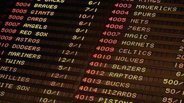 Las Vegas Sportsbook screen