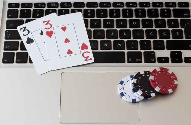 Online Poker with Chips
