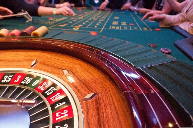 Roulette Wheel and Table