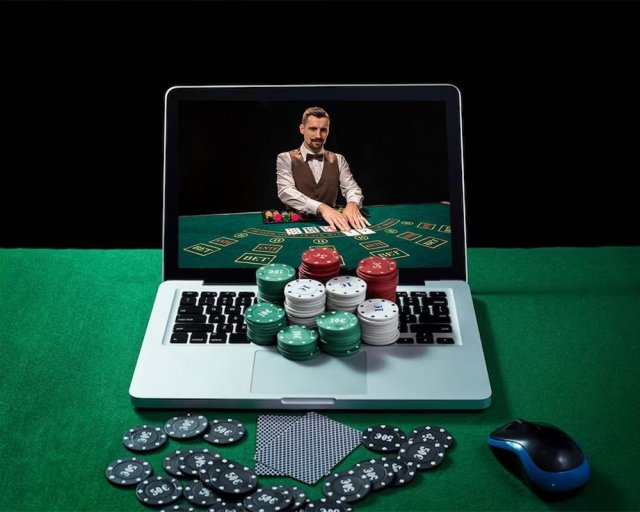 Blackjack no Laptop