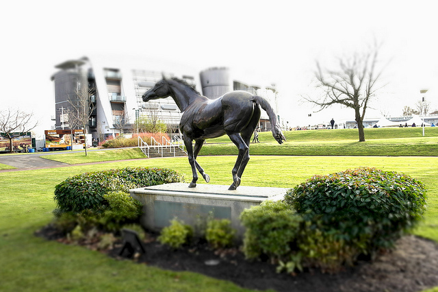 Red Rum Statue Aintree